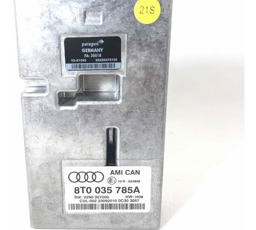 Módulo Interface Som Audi A4 2009 - 2012 8t0 035 785 A