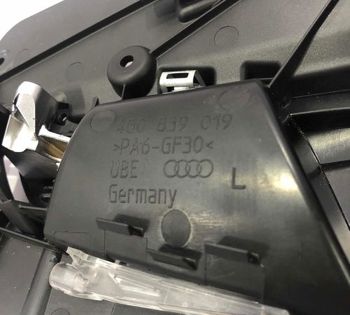 Maçaneta Interna Da Porta Traseira Esquerda Audi A6 15-17