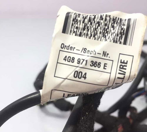 Chicote Cabos Quadro De Assentos Audi A6 2013/2017