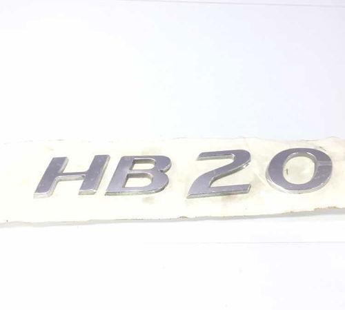 Emblema Capo Traseiro Hyundai Hb20 2019/...