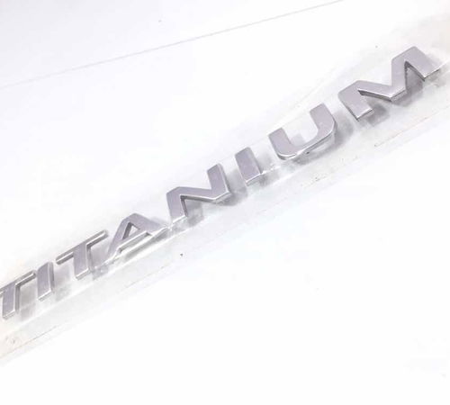 Emblema Capo Traseiro Titanium Ford Ecosport 2012/2021