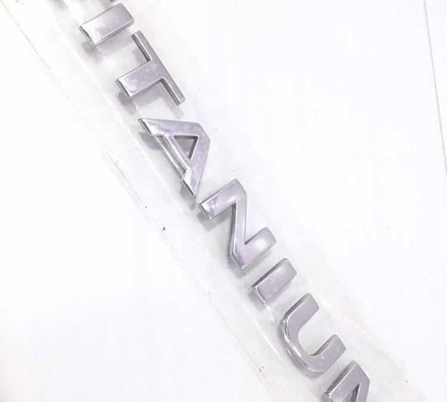 Emblema Capo Traseiro Titanium Ford Ecos...