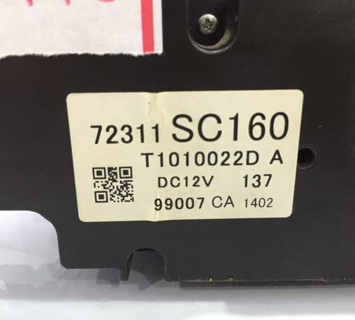 Comando Ar Condicionado Subaru Forester 2009/2012