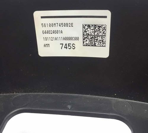 Capa Traseira Volante Kia Cerato 2019/2021