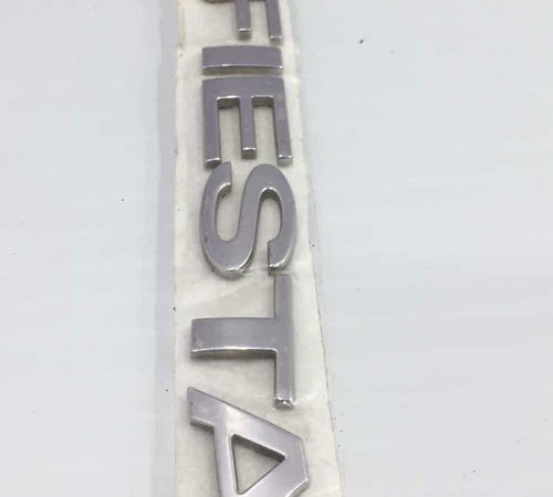 Emblema Fiesta Traseiro Ford Fiesta Hatch 2003/2014