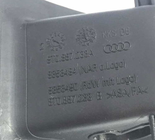Moldura Isofix Audi A4 2009/2011