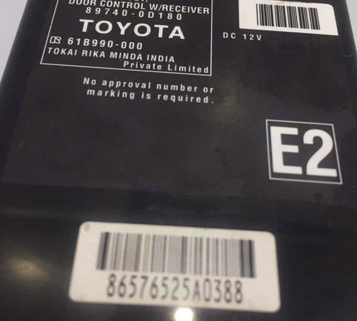 Módulo Central Elétrica Toyota Etios 2016/2018