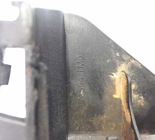 Guia Para-choque Traseira Lado Direito Honda Fit  10/11/12