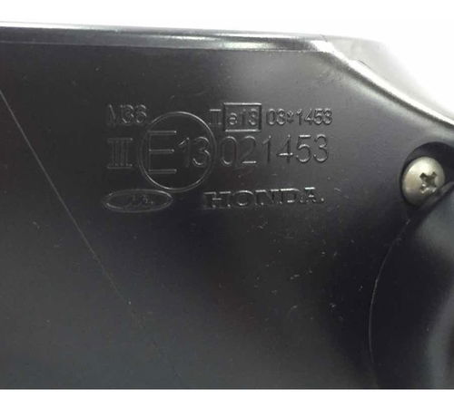 Retrovisor Elétrico Esquerdo Grafite Honda Fit 2009/2014