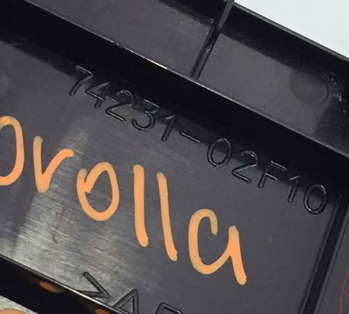 Moldura Botão Vidro Elétrico D.d Toyota Corolla 2015/2019