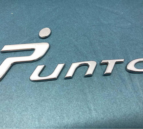 Emblema Traseiro Punto Fiat Punto 2013/2016
