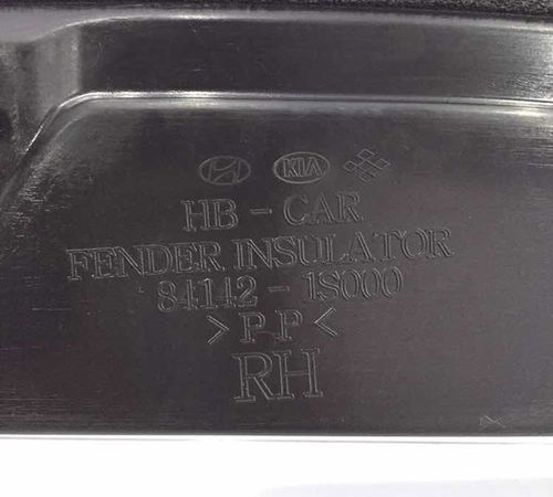 Acabamento Para-lama Direito Hyundai Hb20 2013/2018