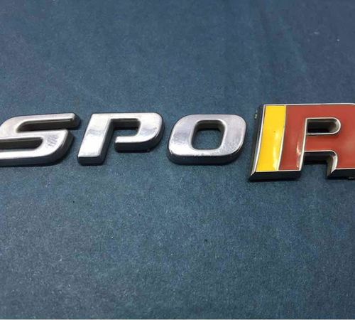 Emblema Sporting C/detalhe Fiat Palio Sporting 2013