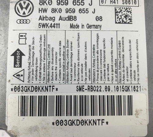 Módulo Airbag Audi A4 2009/2011