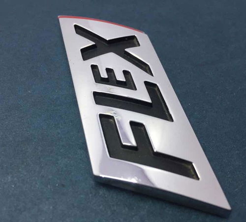 Emblema Flex Capô Traseiro Jac J2 2013/2016