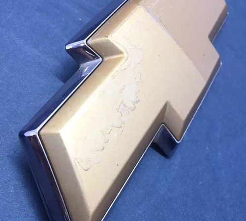 Emblema Chevrolet Capô Traseiro Gm Meriva 2004/2012
