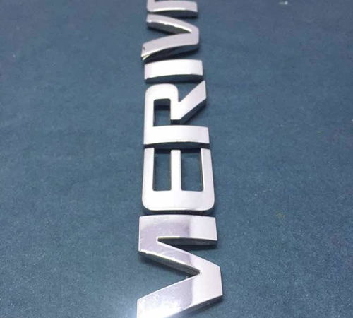 Emblema Meriva Capô Traseiro Chevrolet Meriva 2004-2012