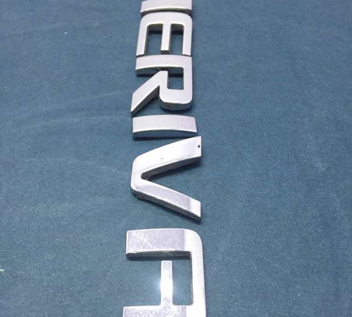 Emblema Meriva Capô Traseiro Chevrolet Meriva 2004-2012