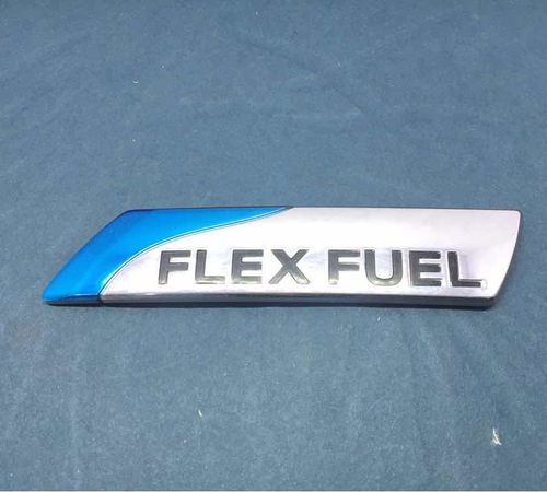 Emblema Flexfuel Capô Traseiro Nissan T...