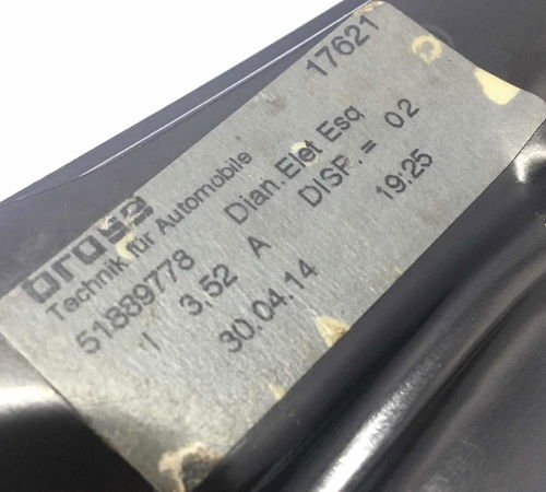 Máquina Vidro Dianteira Esquerda Fiat Palio Sporting 13/18