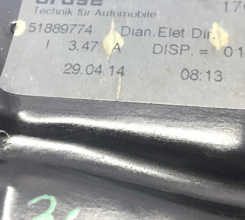 Máquina Vidro Dianteira Dianteira Fiat Palio Sporting 13/18