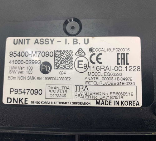 Módulo Central Bdm Kia Cerato 2020/2021