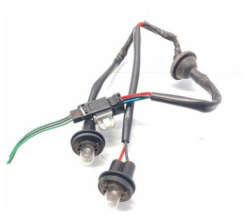 Chicote Luz Placa Hyundai Hb20 Sedan 2013/2018