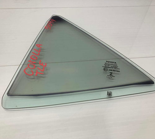 Vidro Vigia Porta Traseira  Esq. Toyota Corolla 2015/2018