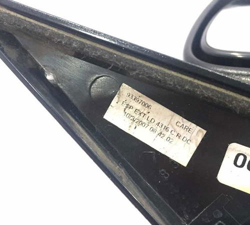 Retrovisor Manual Lado Direito Chevrolet Meriva 2010