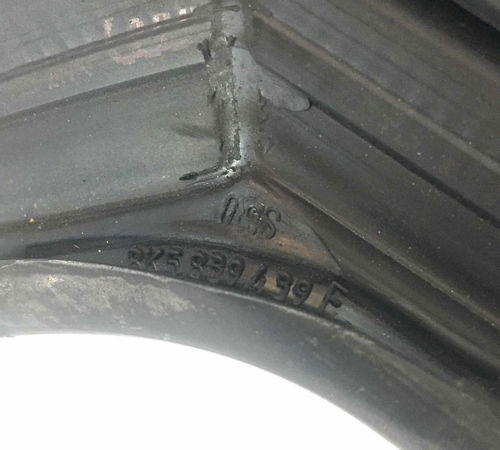 Borracha Canaleta Porta Traseira Esquerda Audi A4 2011