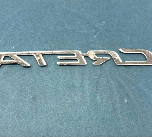 Emblema Porta Dianteira Hyundai Creta 2019/2021