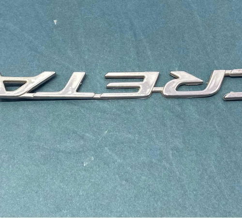 Emblema Porta Dianteira Hyundai Creta 2019/2021