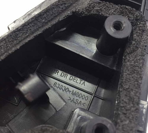 Acabamento Externo Porta Traseira Esquerda Kia Cerato 20/21