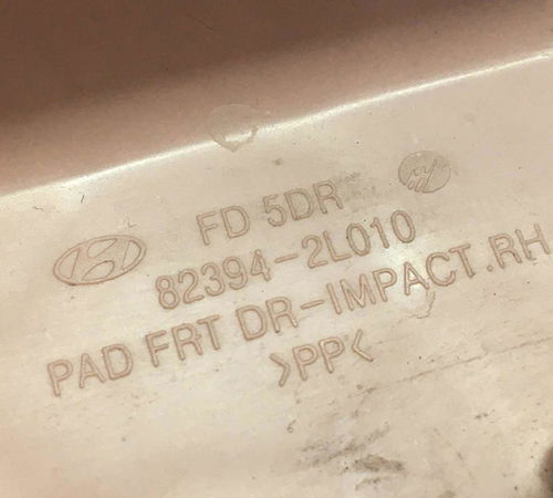 Absorvedor Impacto Porta Dianteira Direita Hyundai I30 2013