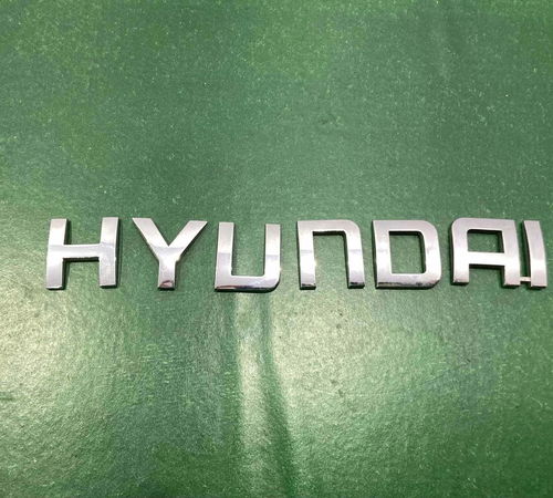 Emblema Hyundai Capo Traseiro Hyundai I30 2009/2012
