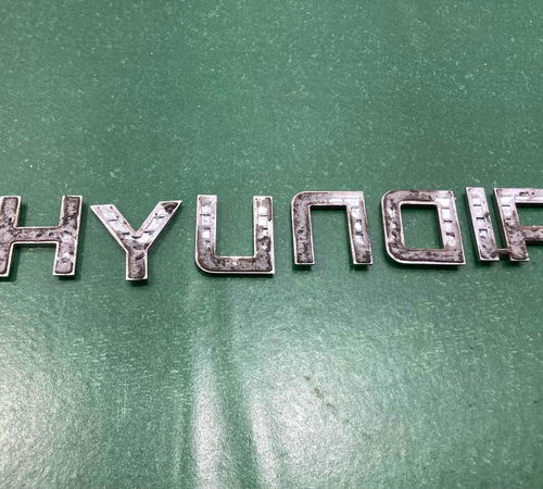 Emblema Hyundai Capo Traseiro Hyundai I30 2009/2012