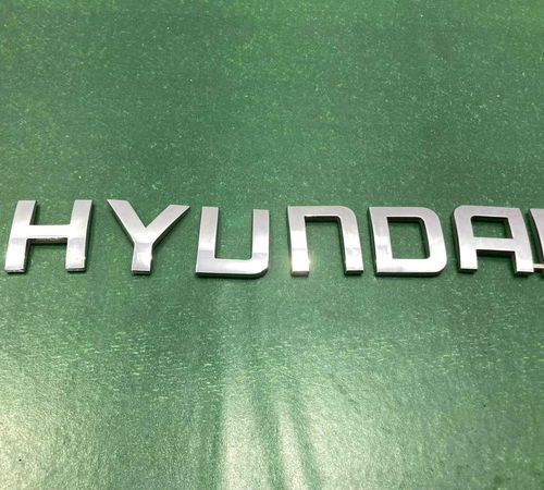 Emblema Hyundai Capo Traseiro Hyundai I3...