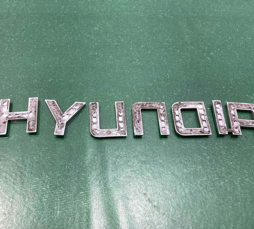Emblema Hyundai Capo Traseiro Hyundai Ix35