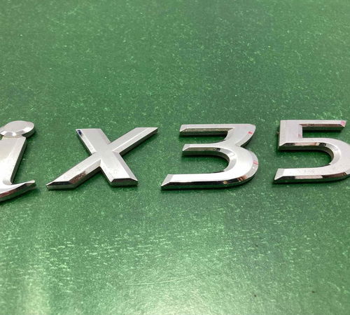 Emblema Ix35 Capo Traseiro Hyundai Ix35 2010