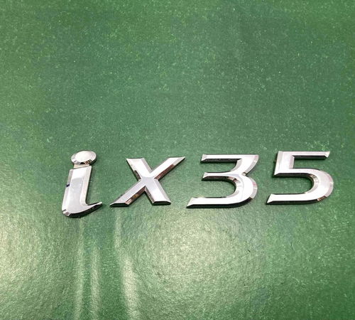 Emblema Ix35 Capo Traseiro Hyundai Ix35 2010