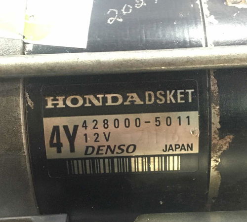 Motor Partida Arranque Honda Crv 09/11 2.0 Aut 4x4 C/det