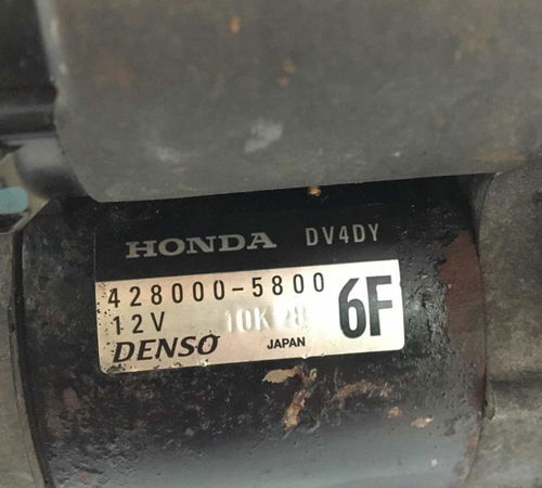Motor Partida Honda Fit/city 2009/2014 1.5 Automático
