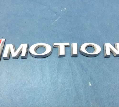 Emblema Imotion Capô Traseiro Volkswage...