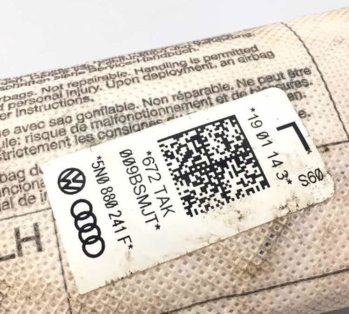 Bolsa Airbag Banco Dianteiro Esquerdo Volkswagen Tiguan 2016