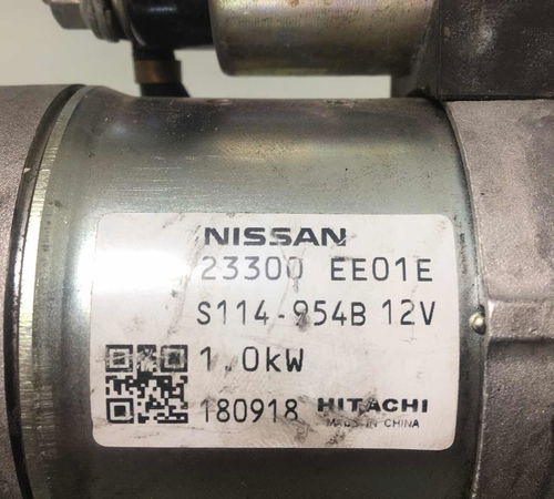 Motor Partida Nissan Kicks 2019 1.6 16v Automatico