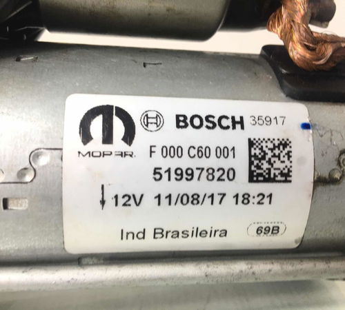 Motor Partida  Fiat Fiorino,strada 2020 1.4