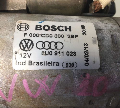 Motor Partida Arranque Volkswagen G5,g6 2012 1.0/1.6 Power