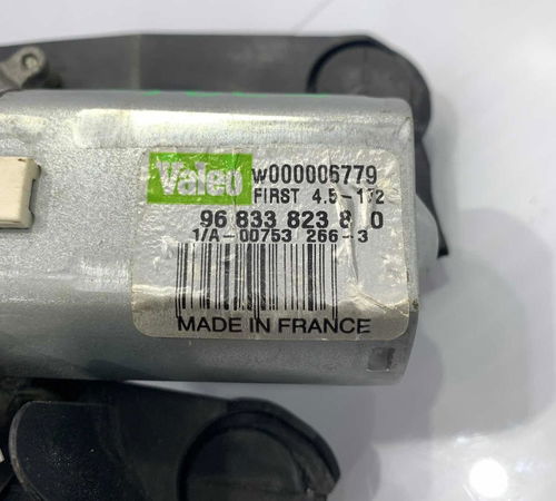 Motor Limpador Pára-brisa Traseiro Citroën C3 2016