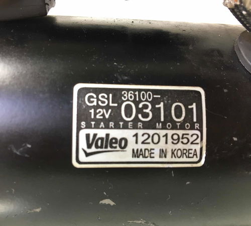 Motor Partida Arranque Hyundai Hb20 2014  3cc