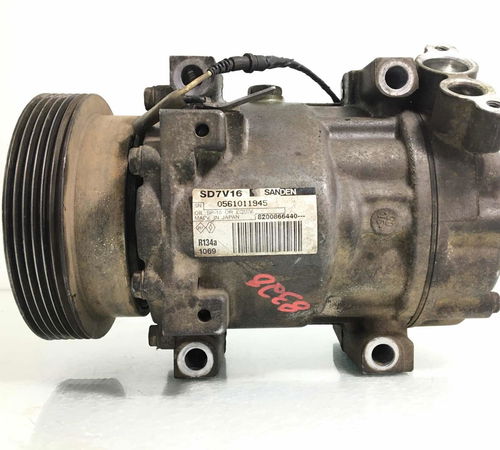 Compressor Ar Condicionado Renault Logan 2012 1.6 8v